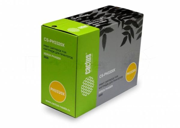 Картридж лазерный Cactus CS-PH3320X (106R02306) черный (11000 стр.) для Xerox 3320