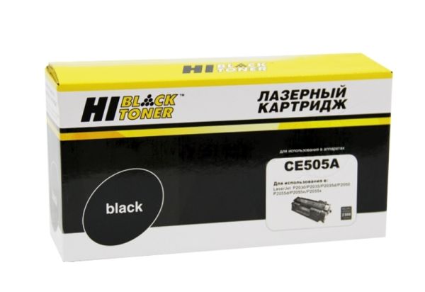 Расходные материалы Hi-Black CE505A Картридж для LJ P2055/P2035, Canon №719 (2300 стр.)
