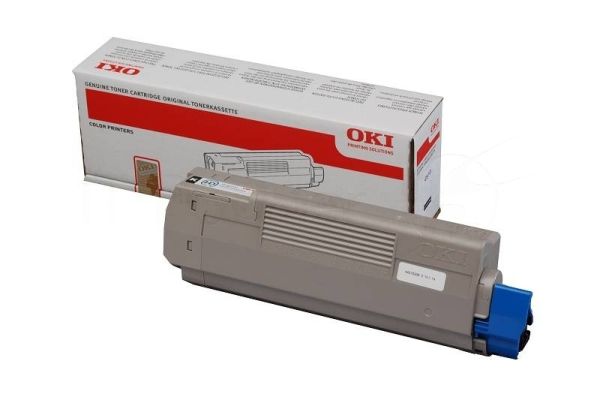 Картридж лазерный Oki C610 8K черный