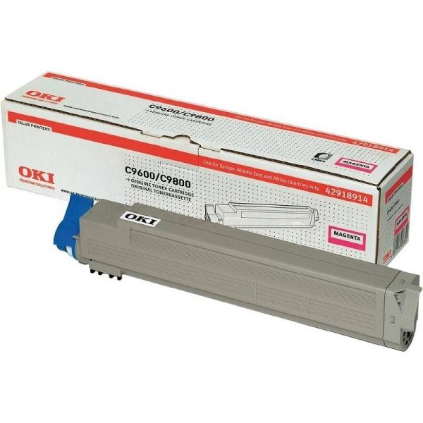 Картридж лазерный Oki C9600/9800 пурпурный 15K (42918914/42918962)