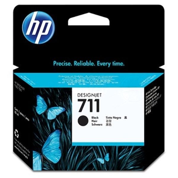 Картридж струйный HP №711 CZ133A черный для HP DJ T120/T520 (80мл)