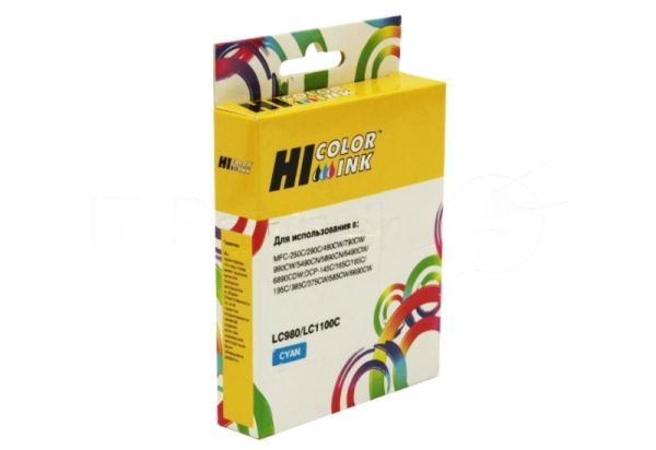 Картридж Brother DCP-145C/DCP-165C/MFC-250C (Hi-Black) new, LC-980C, C