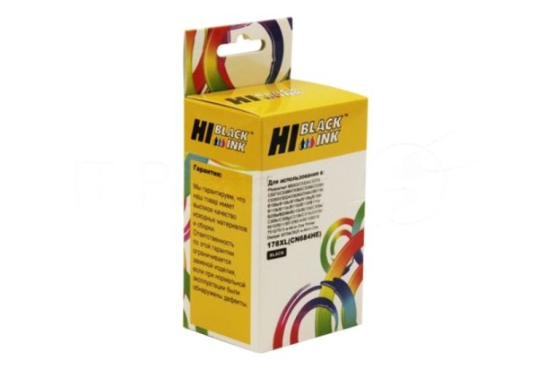 Расходные материалы Hi-Black CN684HE Картридж для HP C5383/C6383/B8553/D5463, №178XL (Hi-Black) new, CN684HE, BK