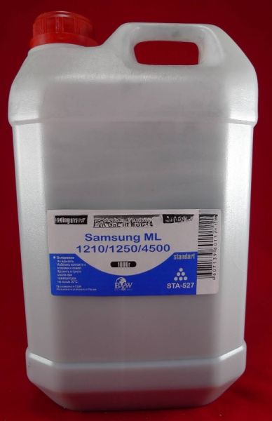 Тонер Samsung ML-1210/1520/1610/40/60/1710/2010/216x/SCX-4x00/3x00 (к, 1кг) B&W Standart фас России