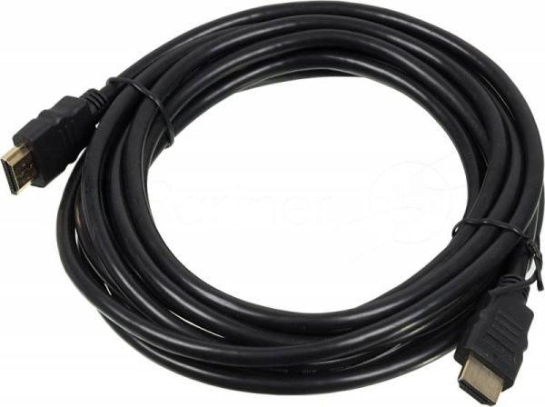 Кабель аудио-видео High Speed ver.1.4 HDMI (m)/HDMI (m) 5м. позолоченные контакты черный