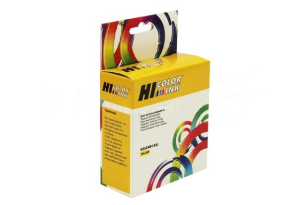 Расходные материалы Hi-Black C4913A Картридж HP DJ 500/800 , №82 (Hi-Black) C4913A, Y