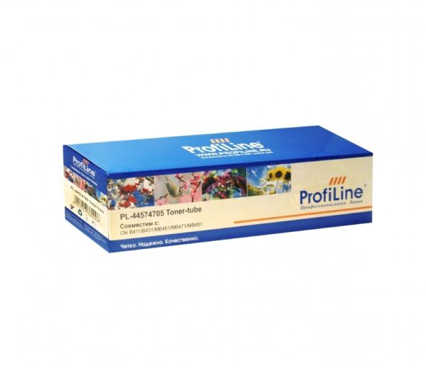 Картридж Тонер-туба ProfiLine PL-44574705 для принтеров Oki B411/B431/MB461/MB471/MB491 3000 копий