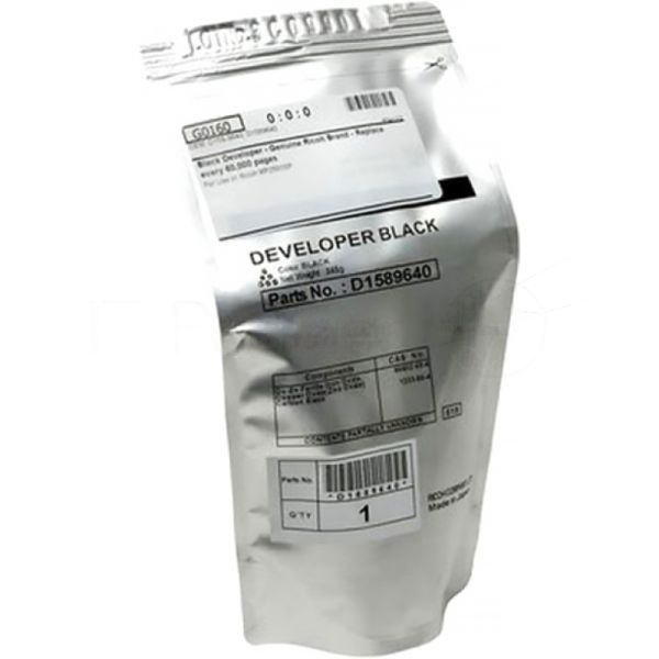 Расходные материалы Ricoh D1589640 Девелопер тип К Aficio MP2001/2001L/2001SP/2501L/2501SP, (60000стр)