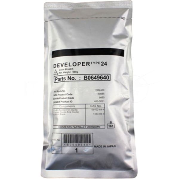 Девелопер Type 24 для Ricoh Aficio 1060/1075/2051/2060/2075/MP5500/6500/7500/6000/7000/8000/6001/7001/8001/9001/AP900/SP9100DN (885281/885435)