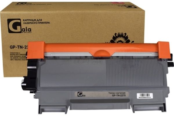 Картридж GalaPrint GP-TN-2275 для Brother HL-2220/2230/2240/2242D/2250/2270DW/2280DW/MFC-7360/7360N/7460DN/7860DW/DCP-7057/7057R/7060D/7060DR/7065DN/7070D/FAX-2840/2845R/2940 2600 копий
