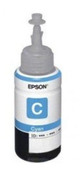 Чернила Epson L100/110/200/210/300/355/550/555 (O) C13T66424A, cyan, 70ml