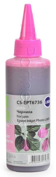 Чернила Cactus CS-EPT6736 светло-пурпурный (100мл) Epson L800