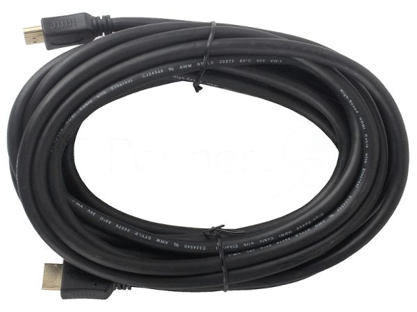 Кабель Cablexpert HDMI CC-HDMI4-7.5M, 19M/19M, v2.0, медь, позол.разъемы, экран, 7.5м, черный, пакет