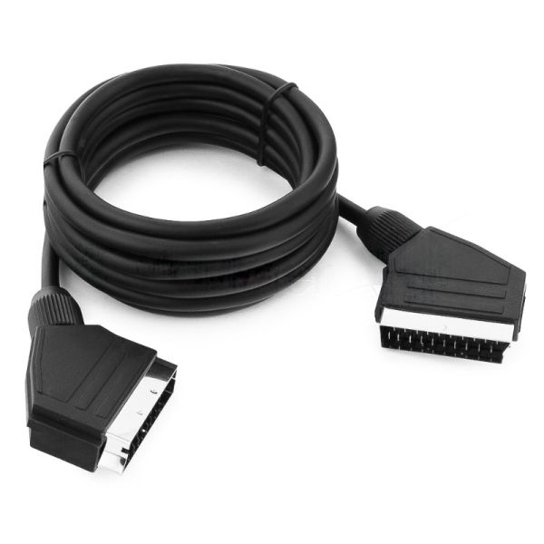 Кабель аудио/видео Gembird CCV-518, SCART/SCART, 21pin, 3м
