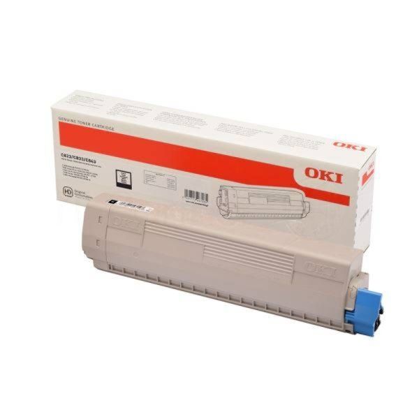 Картридж лазерный Oki C823 7К черный