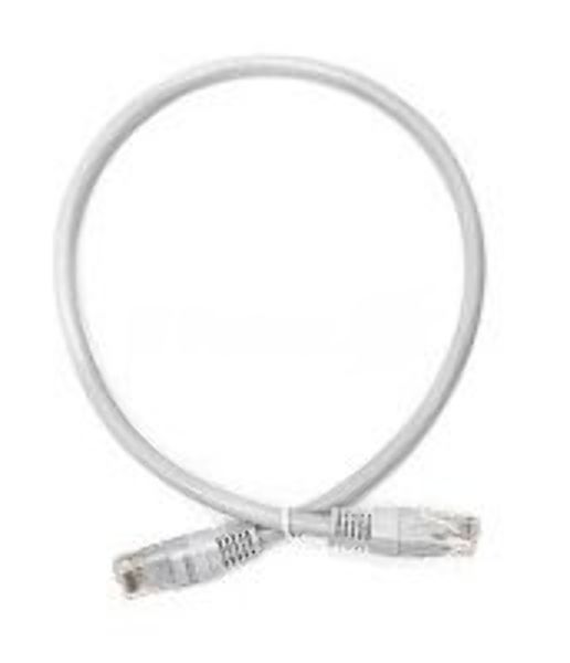 Патч-корд Lanmaster TWT UTP кат.5e, с заливными колпачками, 0.3 м, белый
