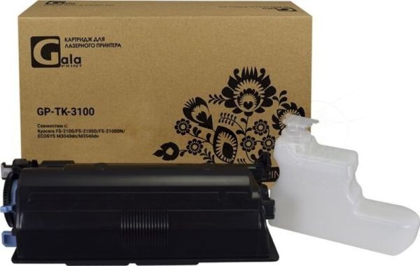 Картридж лазерный GalaPrint GP-TK-3100 для принтеров Kyocera FS-2100D/2100DN 12500 копий