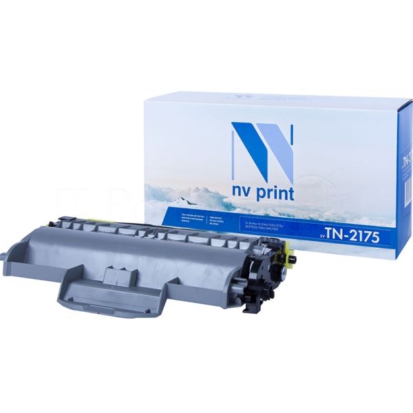 Картридж NVPrint совместимый Brother TN-2175T для HL-2140R/2142/2150NR/2170WR/DCP-7030R/7032/7040/7045NR/MFC-7320R/7440NR/7840WR (2600k)