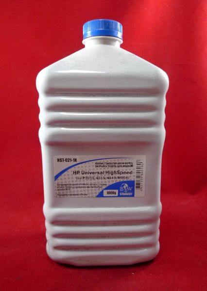 Тонер HP Universal High Speed (LJ P3015/4015/4515/M402/M426/M4555/M5025/M5035/M521/M525/M601/M604/M605/M606/M630/M712) (фл. 1кг) B&W Standart фас. Россия
