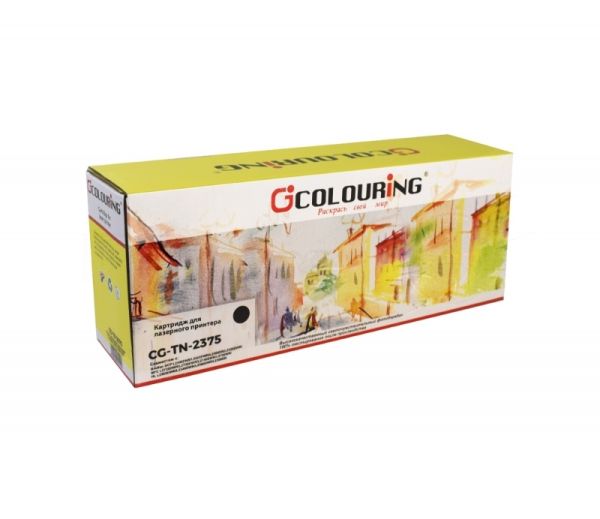 Картридж Colouring CG-TN-2375 черный (2600 стр.) для Brother DCP L2540DNR/L2560DWR/L2500DR/L2520DWR/MFC L2720DWR/L2700DWR/L2740DWR/L2700WR/HL L2365DWR/L2340DWR/L2360DNR/L2300DR