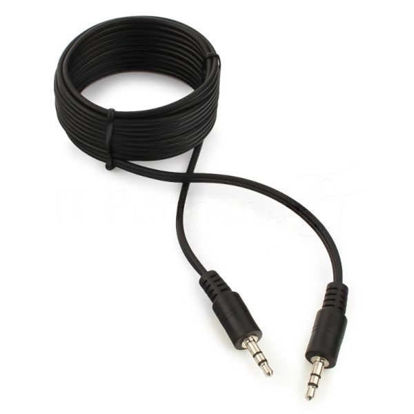 Кабель аудио Cablexpert CCA-404-2M, Jack3.5 - Jack3.5, 2м