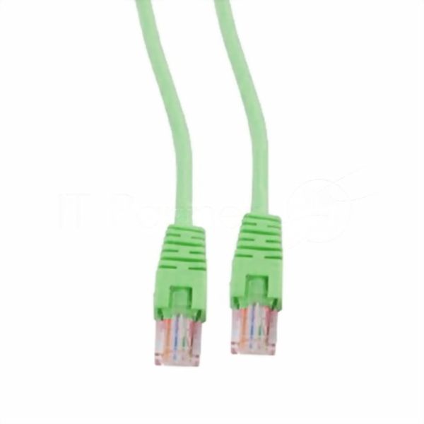 Патч-корд UTP Cablexpert cat.5e, 1м, литой, многожильный зеленый