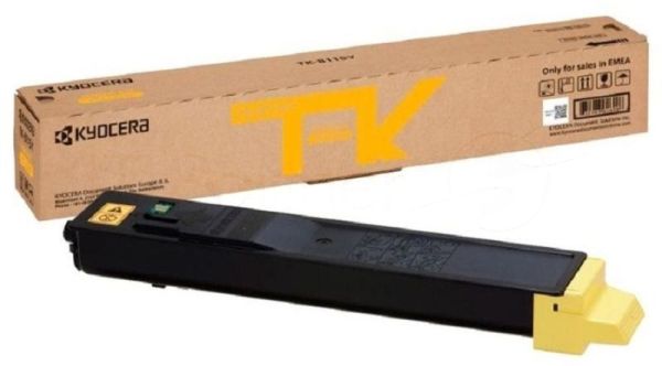 Картридж лазерный Kyocera TK-8115Y (1T02P3ANL0) желтый для M8124cidn/M8130cidn 6000 стр.