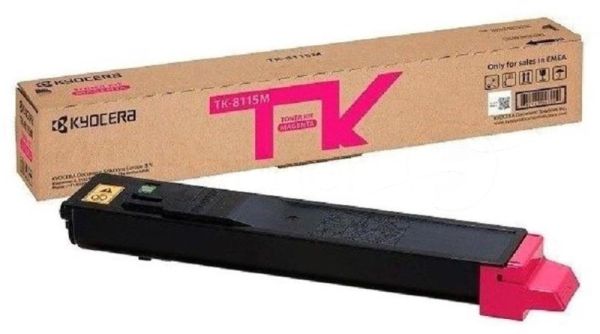 Картридж лазерный Kyocera TK-8115M (1T02P3BNL0) пурпурный для M8124cidn/M8130cidn 6000 стр.