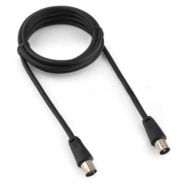 Кабель телевизионный Cablexpert Coaxial M/F, 1.8м