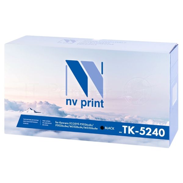 Картридж NVPrint совместимый Kyocera TK-5240 черный для ECOSYS P5026cdn/P5026cdw/M5526cdn/M5526cdw (4000k)