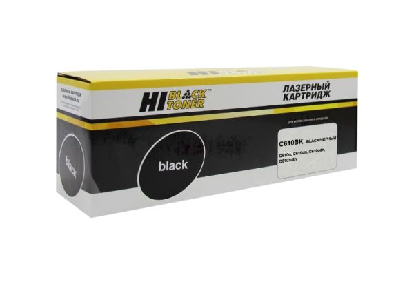 Картридж лазерный Hi-Black (HB-44315324/44315308) для OKI C610, Bk, 8K