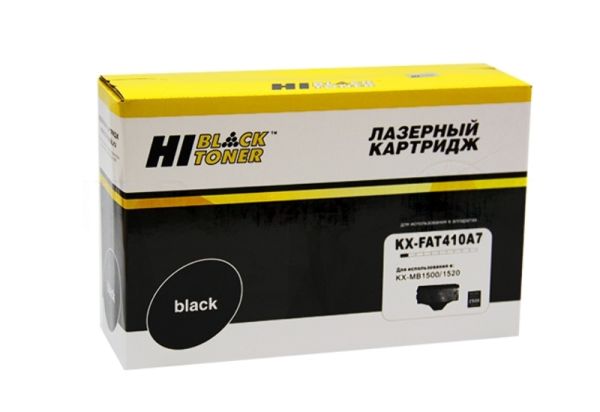 Картридж Panasonic KX-MB1500/1520 (Hi-Black) KX-FAT410A7, 2,5К