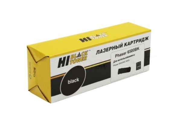 Картридж Xerox Phaser 6500/WC 6505 (Hi-Black) 106R01604, BK, 3K