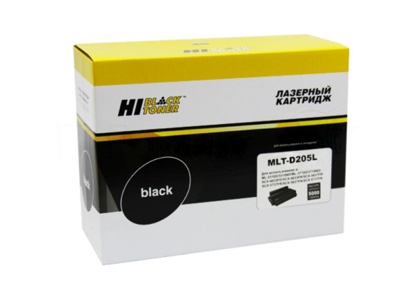 Картридж Samsung ML-3310D/3310ND/3710D/3710ND/SCX-4833/5637 (Hi-Black) MLT-D205L, 5К