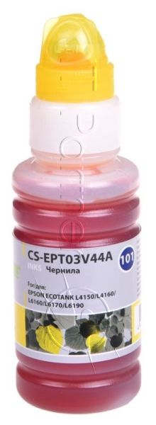 Чернила Cactus CS-EPT03V44A 101Y, желтый, 70 мл для Epson Ecotank L4150,L4160,L6160,L6170