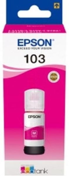 Чернила Epson 103M C13T00S34A пурпурный (65 мл) для Epson L3100/3110/3150