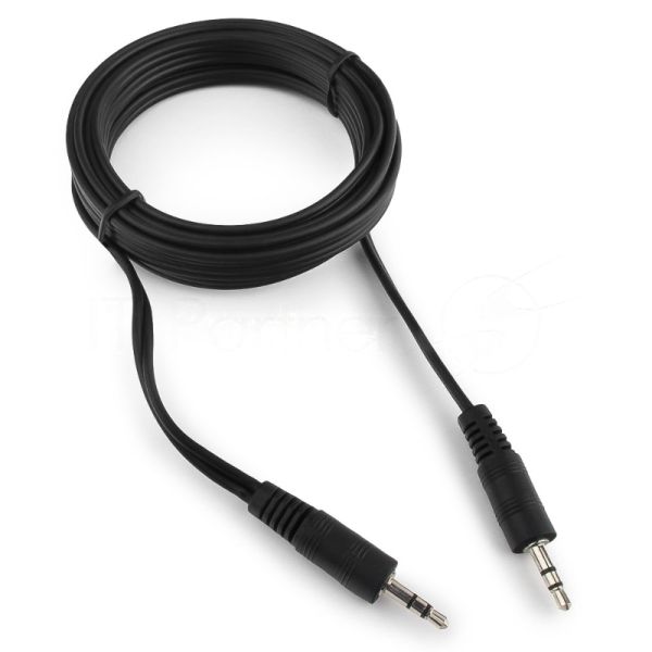 Кабель аудио Cablexpert CCA-404-3M, Jack3.5 - Jack3.5, 3м