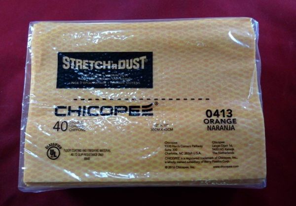 Салфетки для сбора и удаления тонера Stretch'n Dust Wipes (Katun/Chicopee) пак/40шт