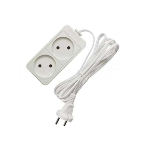 Удлинитель 2х3м без заземл. 10А IP20 2.2 кВт Союз 481S-1203