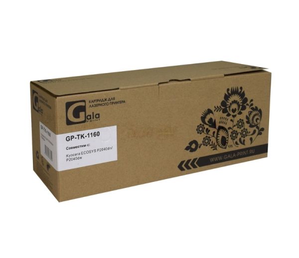 Картридж GalaPrint совместимый TK-1160 для Kyocera Ecosys P2040dn/2040dw 7200к GP