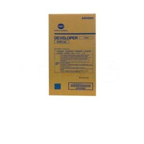 Девелопер Konica-Minolta bizhub PRESS C1060/C1060L/C1070/C1070P синий DV-614C