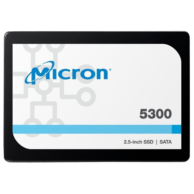 Накопитель SSD Crucial 5300 Max, 960Gb, 2.5", SATA III, R/W 540/520