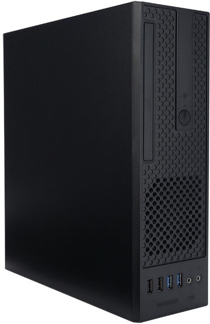 Компьютерный корпус Slim Desktop INWIN CJ708BL IP-S265AU7-2 80plus Bronze, U3*2+U2*2+A(HD)+TYPE 3.1C + FAN 80*15мм + intrusion switch INWIN Slim Case
