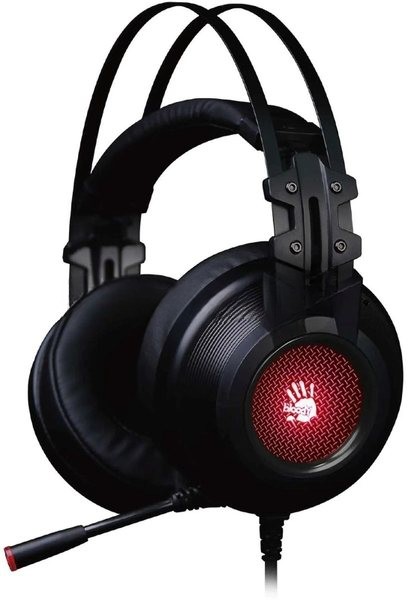 Гарнитура Bloody G525 чёрный, проводная, подсветка
