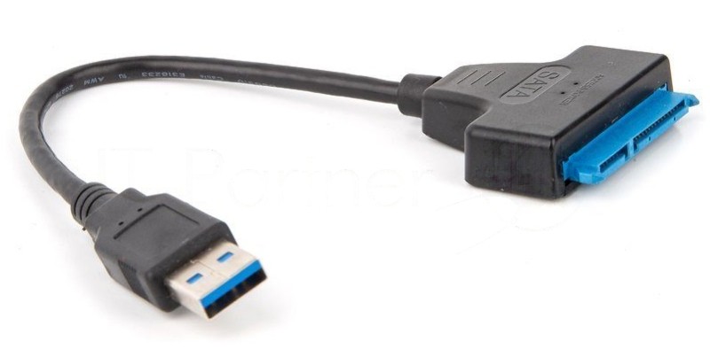 Кабель-адаптер USB3.0 ---SATA III 2.5", VCOM