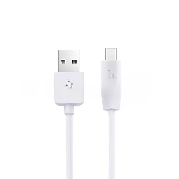 Кабель USB 2.0 HOCO X1, АM/Type-C M, белый, 1м
