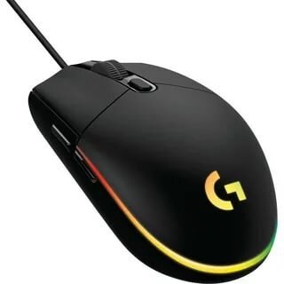 Мышь проводная Logitech G102 LIGHTSYNC черный, 8000 dpi, USB, кнопки - 6