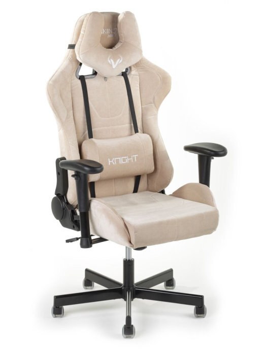 Кресло Бюрократ VIKING KNIGHT LT21 FABRIC песочный, ткань, 120 кг, механизм качания