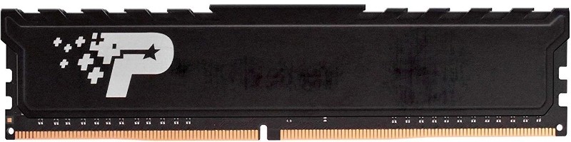 Оперативная память Patriot Signature Premium, DDR4, 32Gb (2x16 GB), 2666 MHz, CL19, DIMM, радиатор, черный
