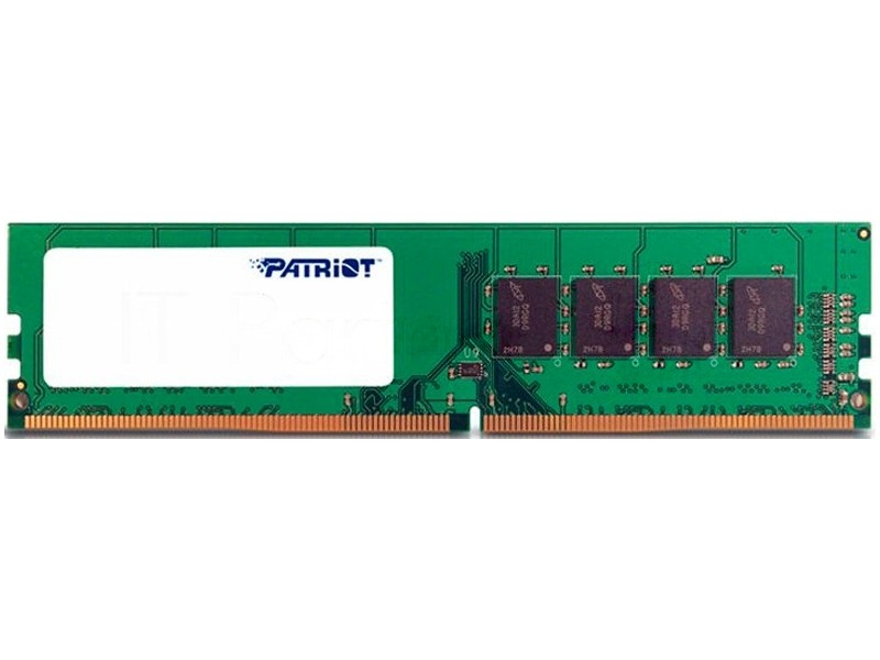 Оперативная память Patriot Signature, DDR4, 32GB (1x32 GB), 3200 MHz, CL22, DIMM